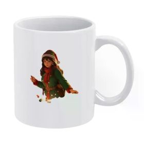 Modern 11 Oz Ceramic Mme, Office Or Outdoor Use | Great Gift for Design Lovers